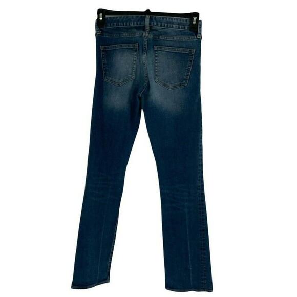 Gap 1969 Jeans Womens Sz 26 Straight Leg Whiskers Medium Wash Perfect Boot Denim - Picture 3 of 12